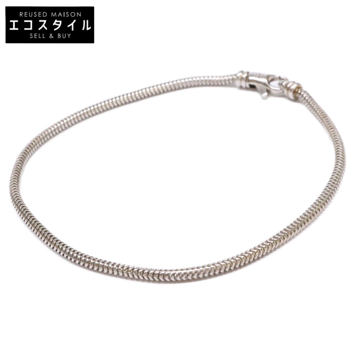 TOMWOOD　トムウッド　【美品】B19SNNA01S925 925 Snake Bracelet Slim スネーク　スリム