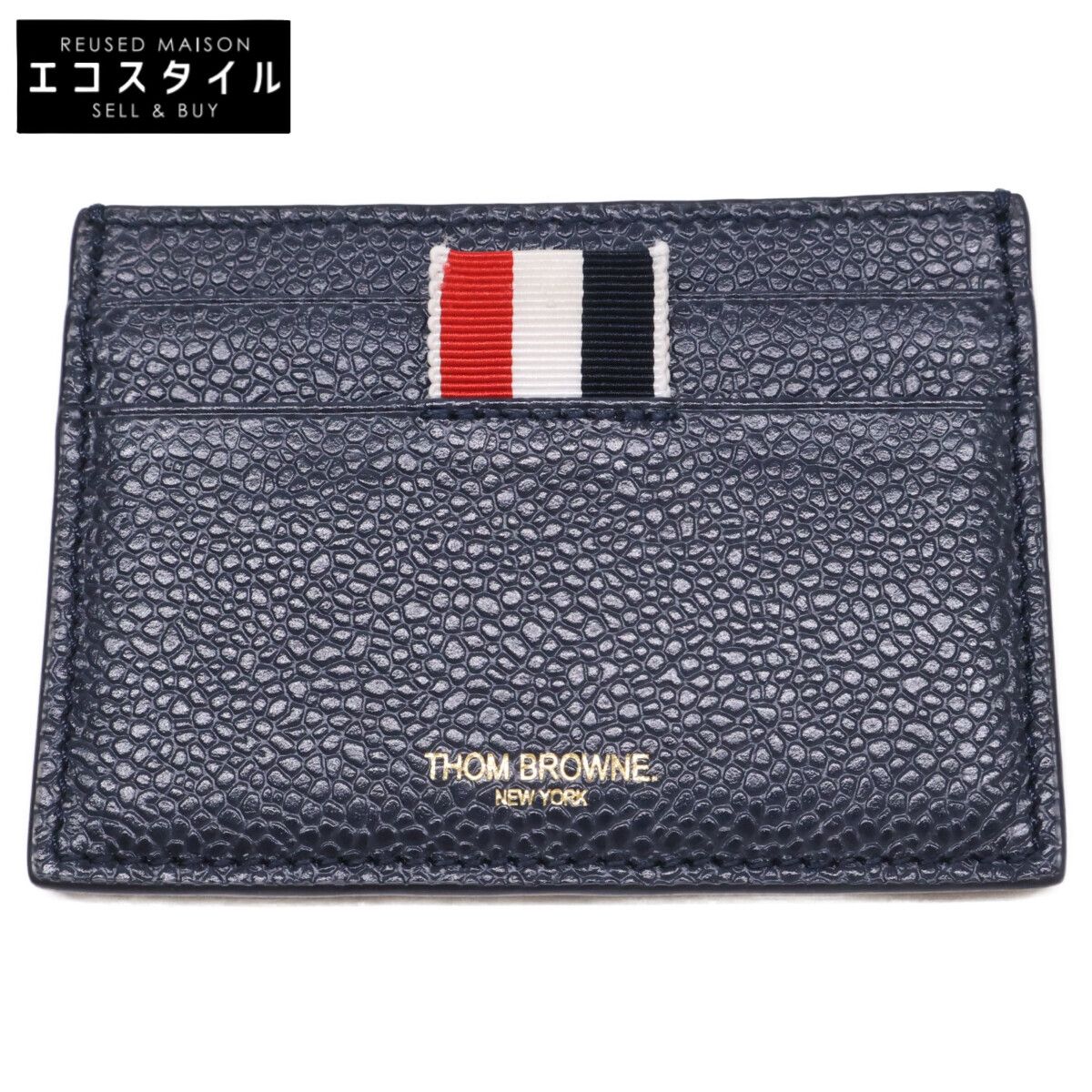 THOM BROWNE　トムブラウン　【美品】MAW220A 00198 SINGLE CARD HOLDER