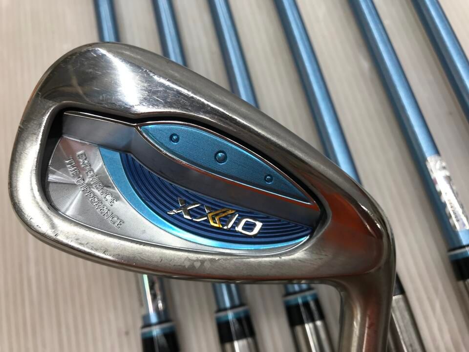ダンロップ　XXIO 13 LADIES ブルー　MP1300L ブルー　Aフレックス　アイアンセット　中古　ゴルフドゥ！成田美郷台店【最短即日発送】