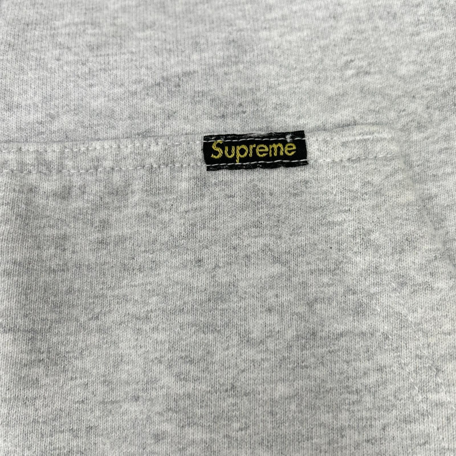 Supreme シュプリーム 24FW グレー Work Zip Up Hooded Sweatshirt M 