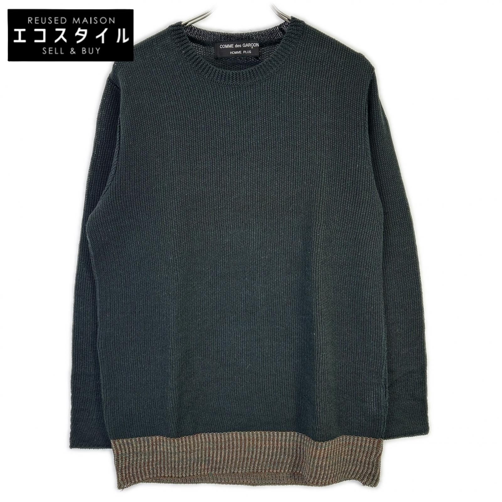 COMMEdesGARCONS HOMME PLUS　コムデギャルソンオムプリュス　AD1993　脱色期　PN-100170 アクリルニット