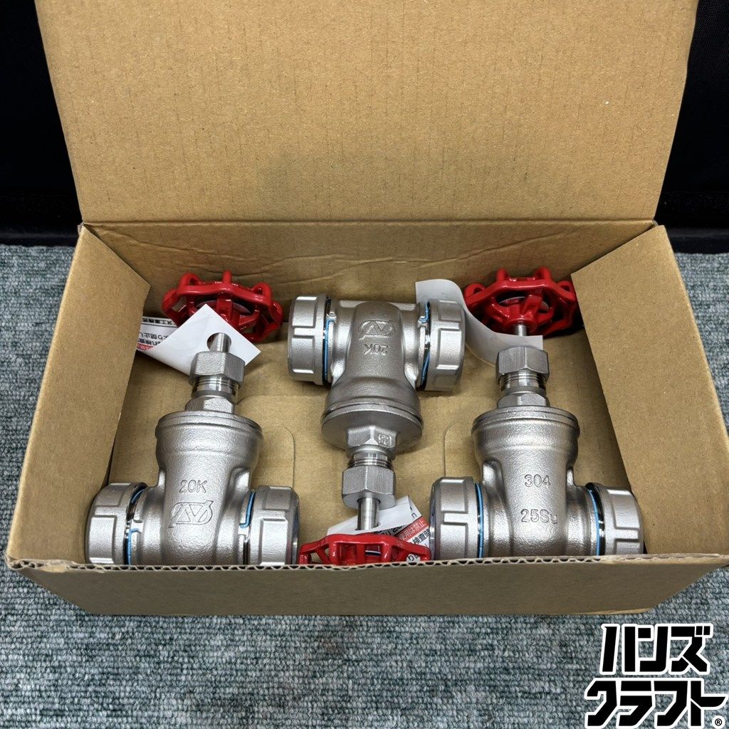 ◎【未使用／3個セット】 オーエヌ工業 ナイスジョイントX NJX-670 25Su 3個セット 材質：SCS13 ON工業 【未使用／新古品】