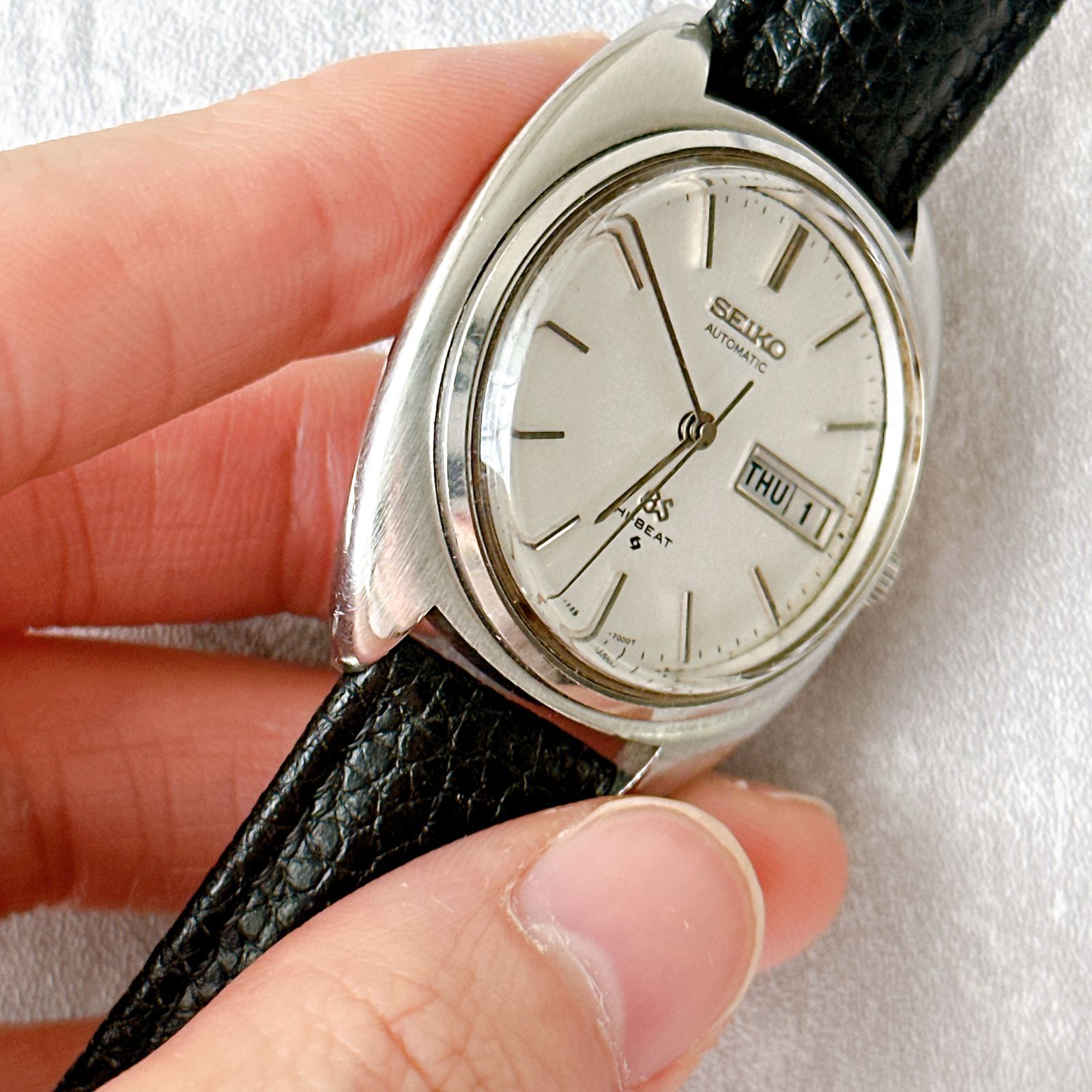 OH済み　SEIKO GS GrandSeiko 手巻き25石5646-7000 SEIKO GS グランドセイコー 5646-7000 ハイビート 自動巻 56GS