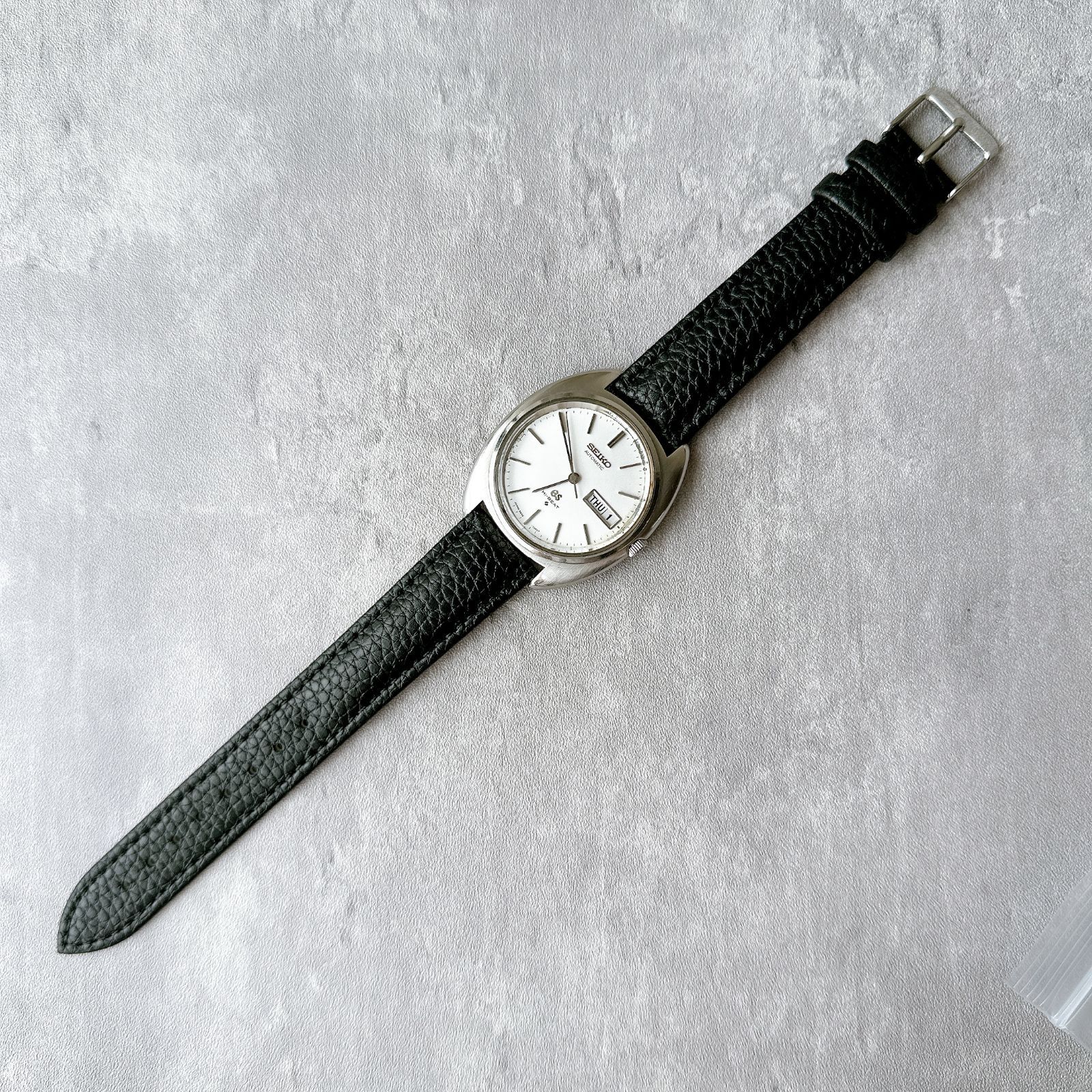 OH済み　SEIKO GS GrandSeiko 手巻き25石5646-7000 SEIKO GS グランドセイコー 5646-7000 ハイビート 自動巻 56GS