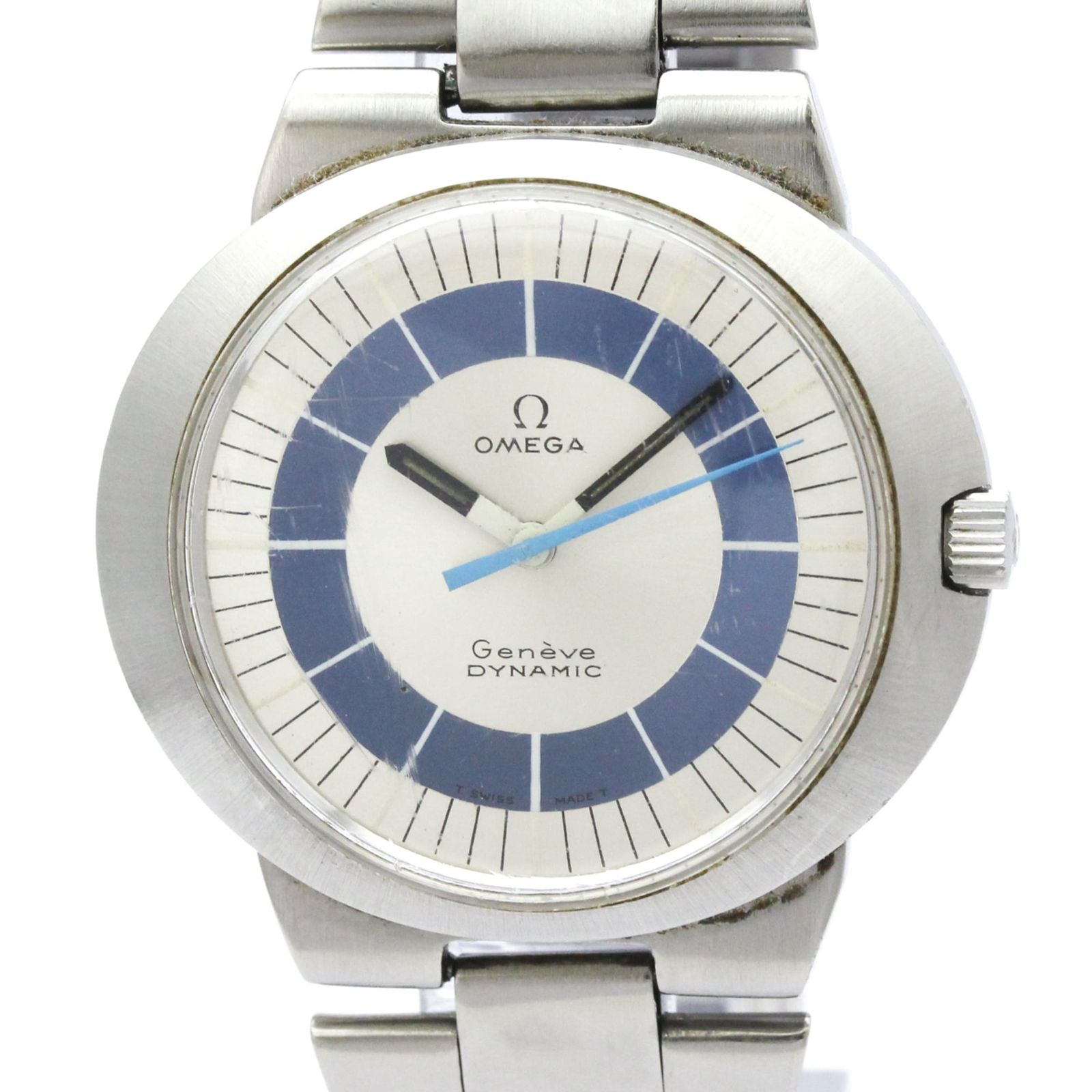 オメガ (OMEGA) ジュネーブ ダイナミック Cal.601 ステンレススチール 自動巻き メンズ 時計 166.039