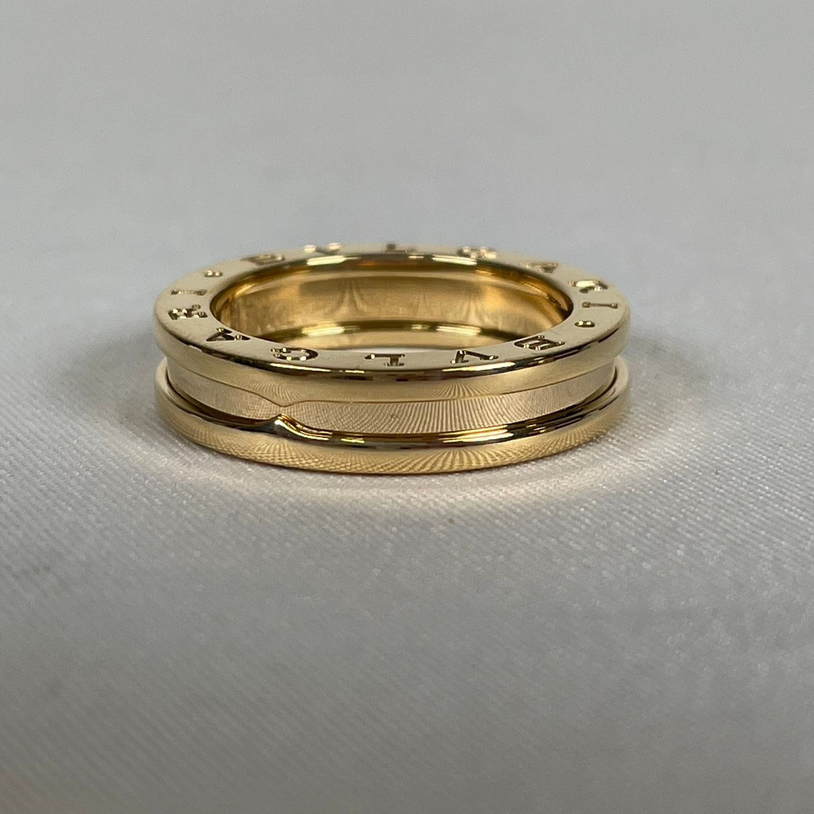 BVLGARI ブルガリ B-zoro1 ビーゼロワン リング 52 K18 約12号 総重量 
