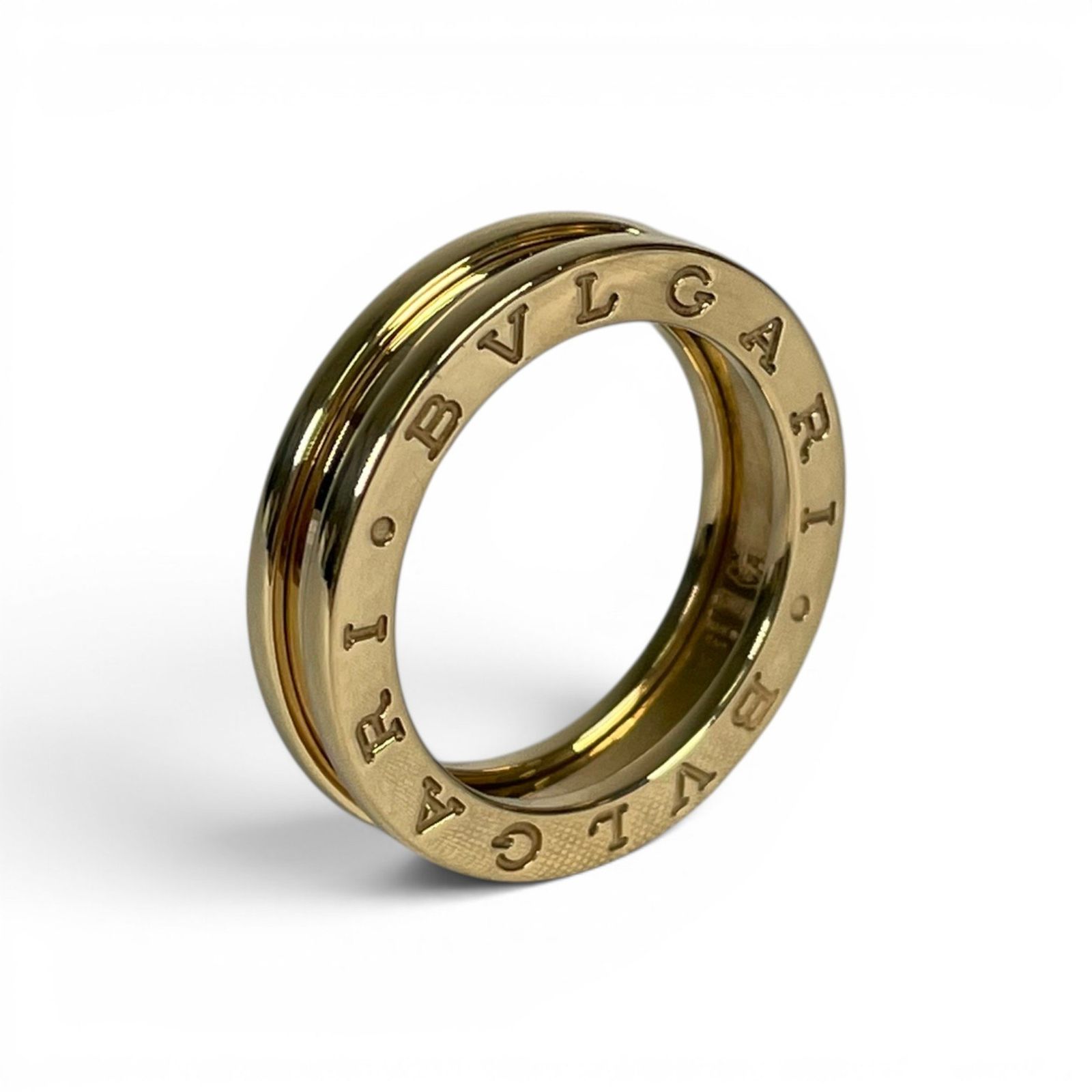 BVLGARI ブルガリ B-zoro1 ビーゼロワン リング 52 K18 約12号 総重量 