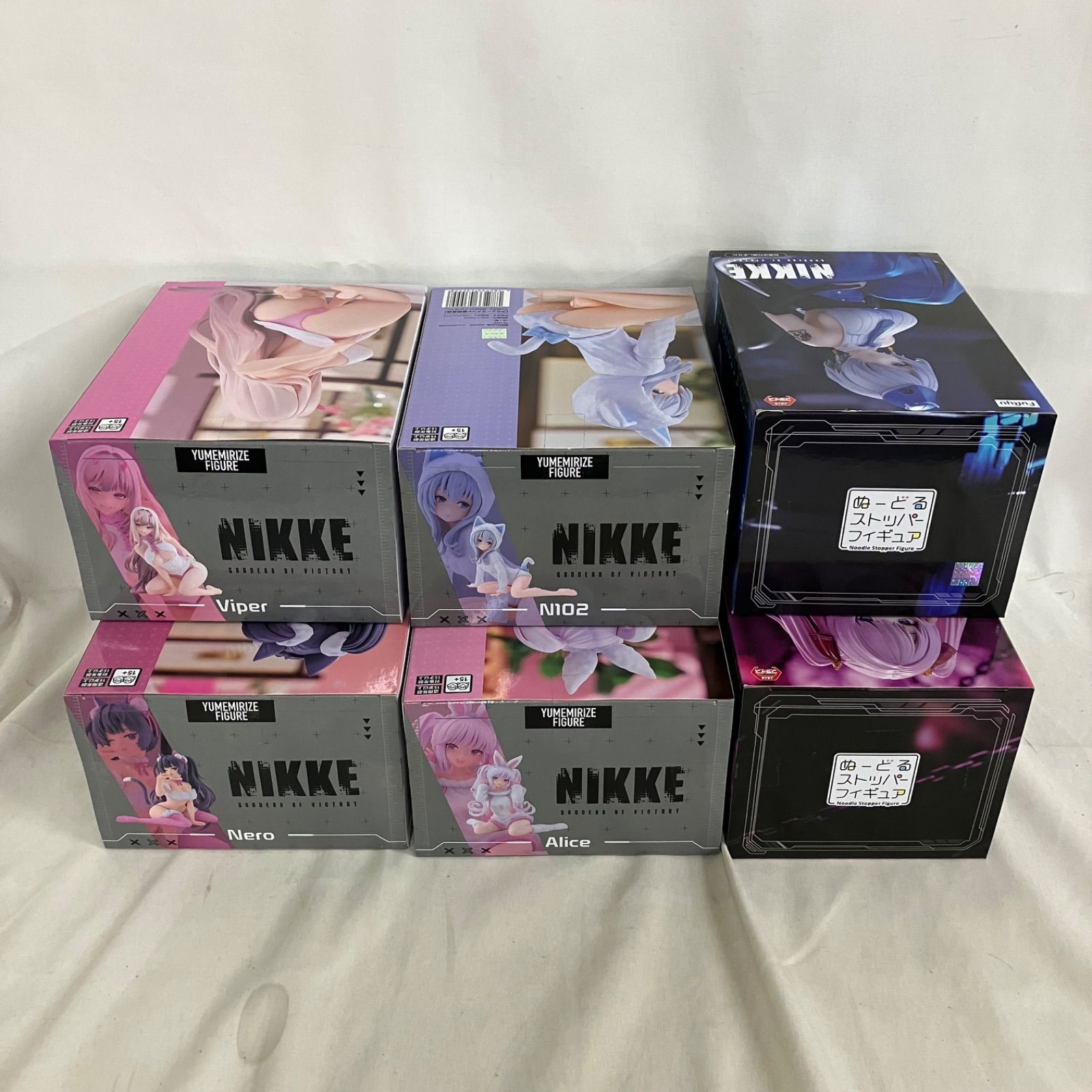 未開封 NIKKE Yumemirize 他 アリス 他 フィギュア 6個セット SF6850