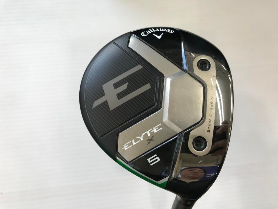 キャロウェイ　ELYTE X　18度　差戻し　Sフレックス　フェアウェイウッド　中古【最短即日発送】