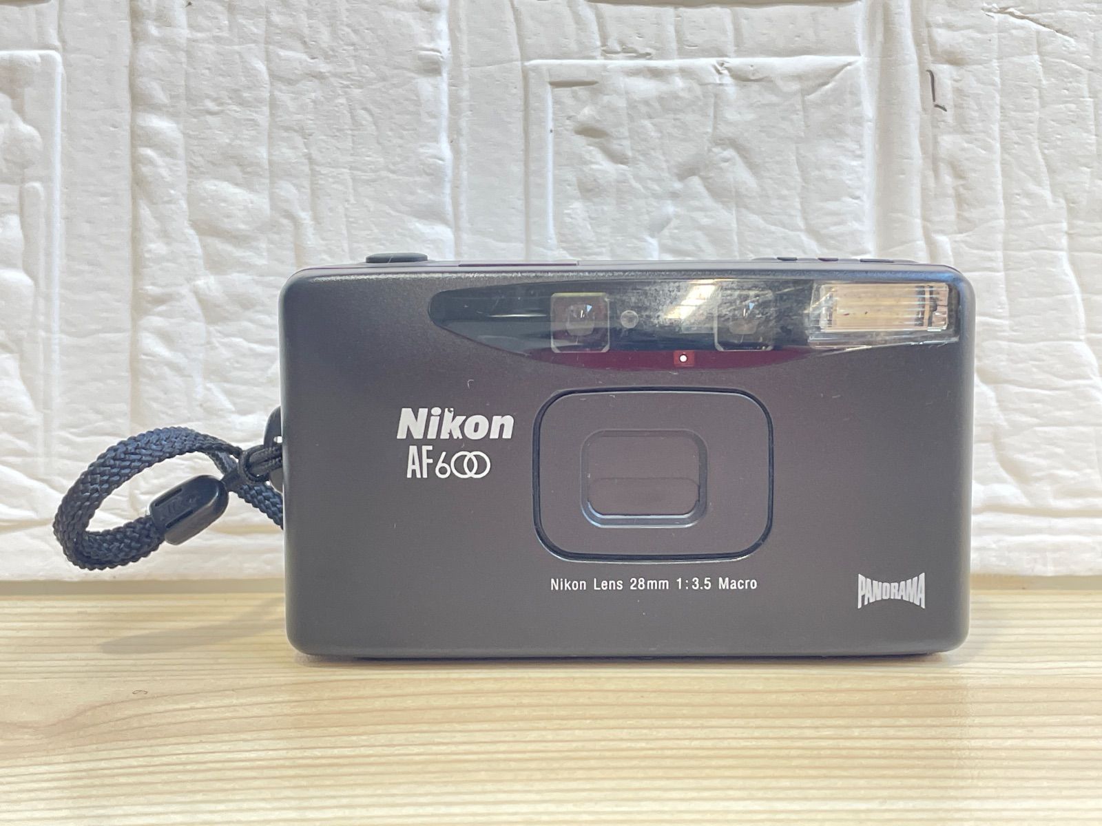 【通電確認済】Nikon AF600 コンパクトフィルムカメラ 本体