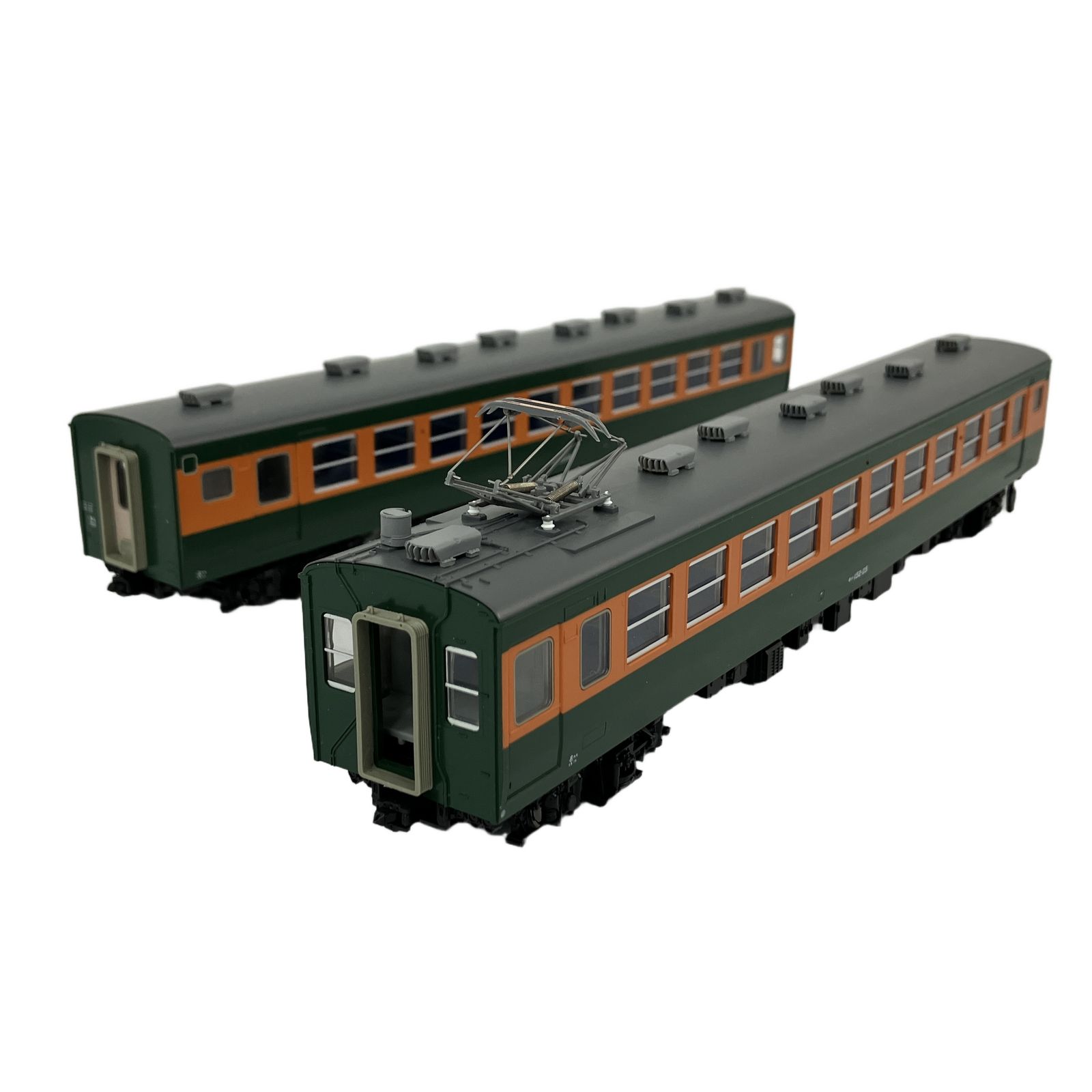 TOMIX HO-062 国鉄 153系 急行電車 非冷房 増結 T車 2両セット HOゲージ 鉄道模型 中古 良好 N11357887