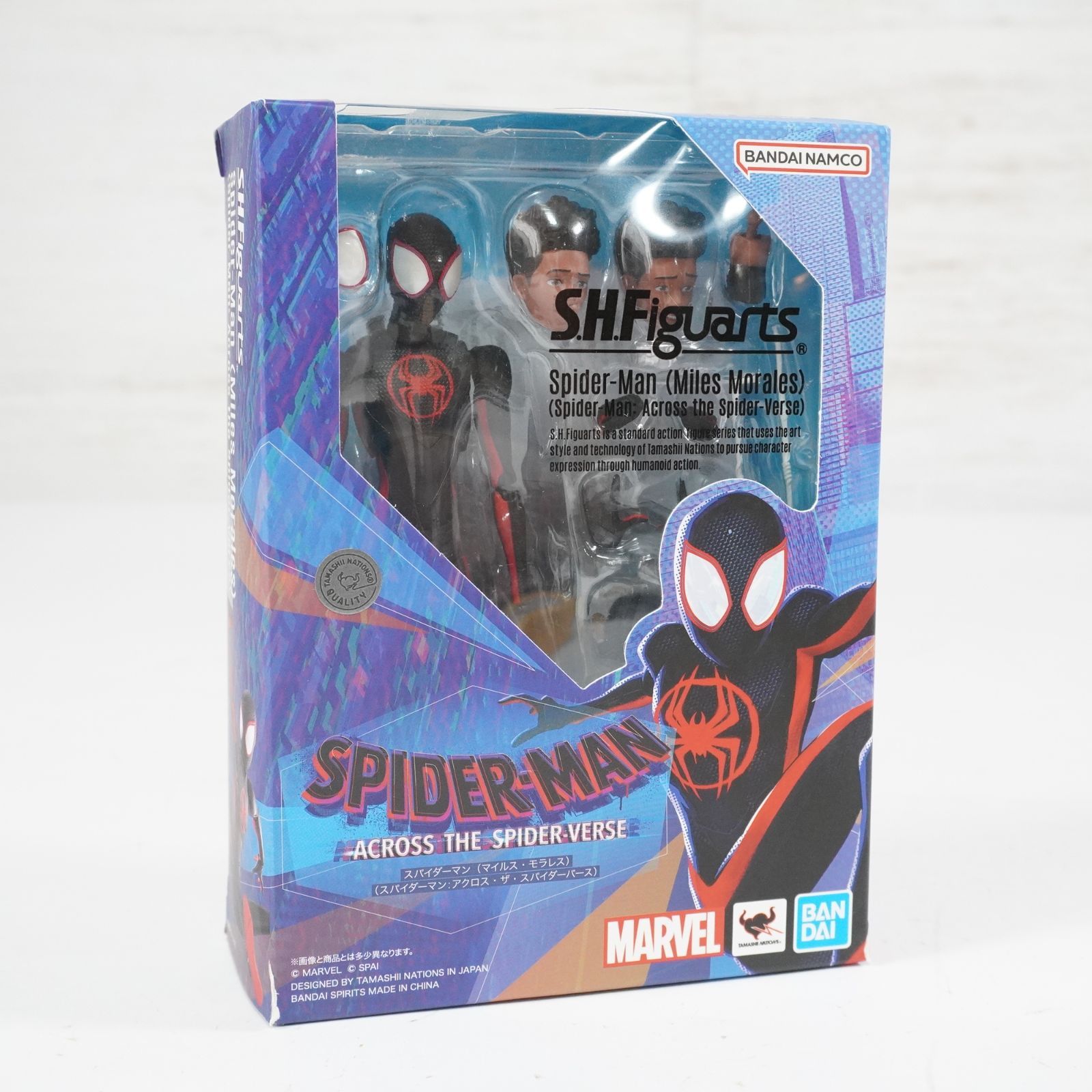 中古美品 S.H.Figuarts スパイダーマン(マイルス・モラレス 