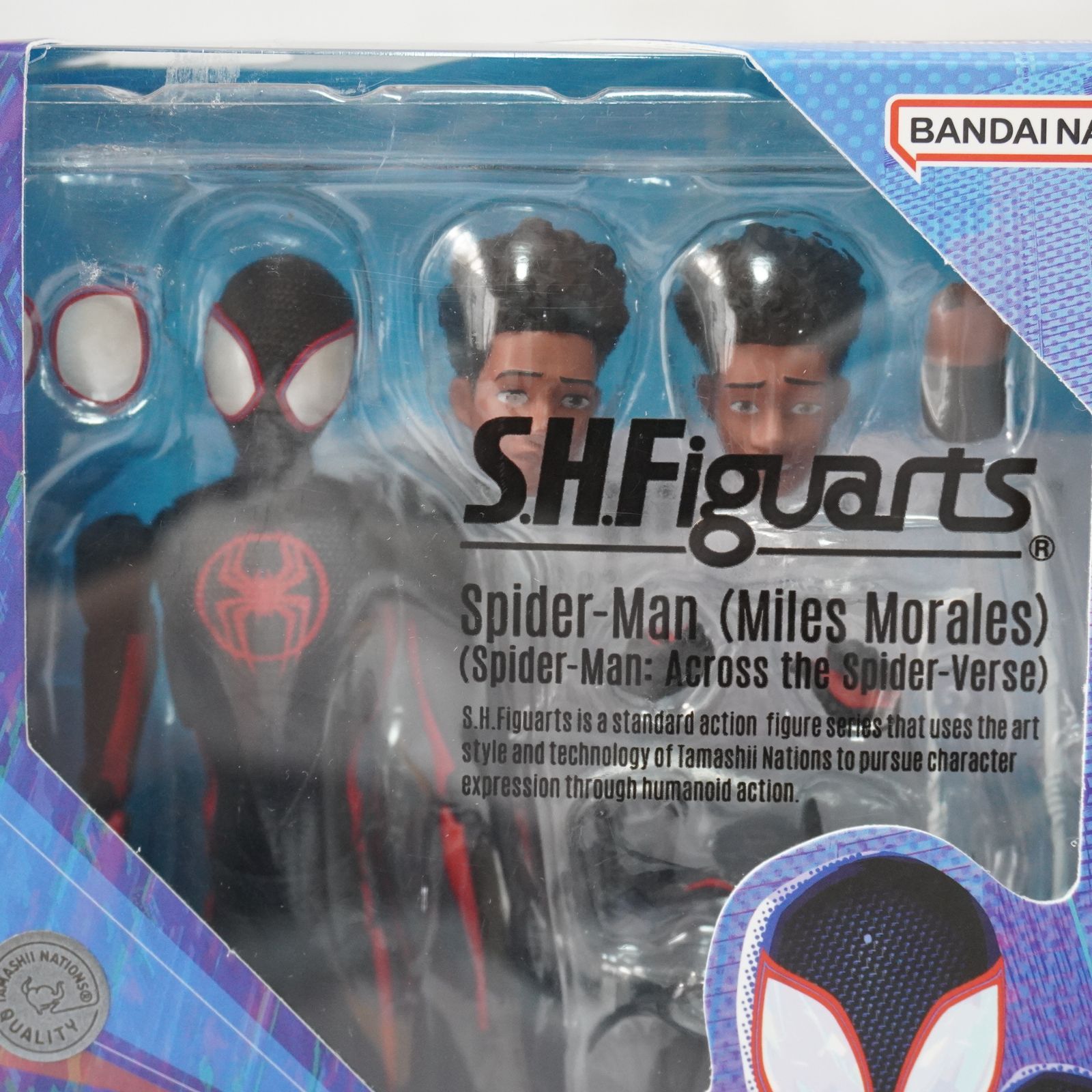 中古美品 S.H.Figuarts スパイダーマン(マイルス・モラレス 