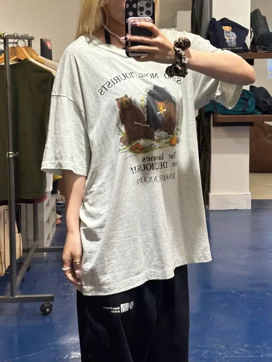 1990s Canada サンドモアツアーリスト Single スティッチ 半袖Tシャツ