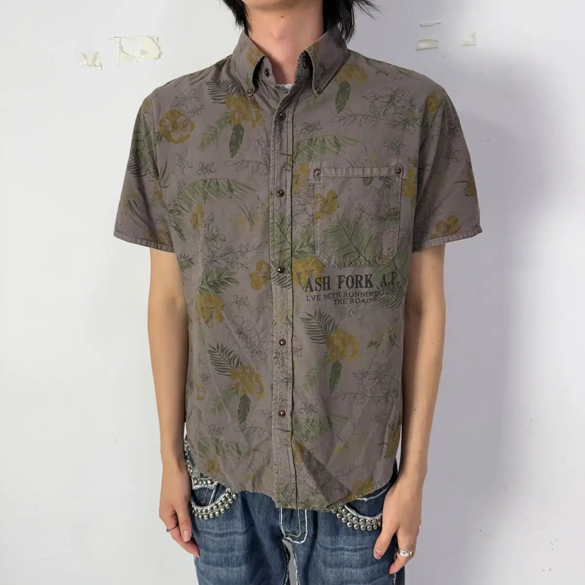アヴィレックス 半袖 シャツ