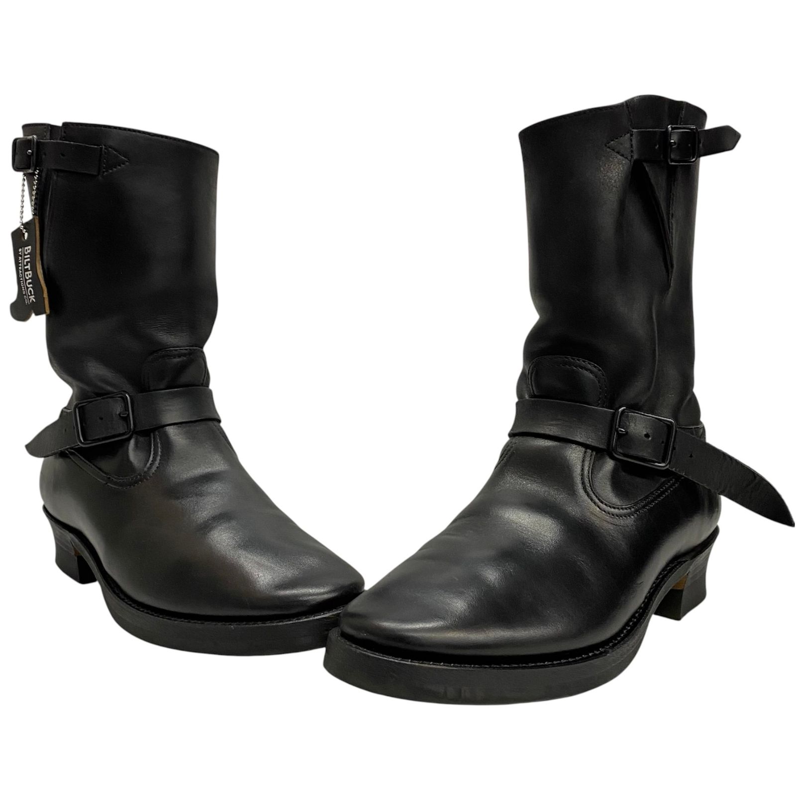 ビルトバック BILTBUCK アトラクションズ ATTRACTIONS Lot.603 ENGINEER BOOTS メンズ靴 ブーツ エンジニア ブラック 26.5cmサイズ 201-shoes1798 VB