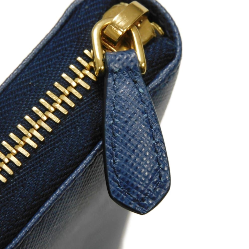 PRADA プラダ サフィアーノ リボン ジップアラウンドウォレット