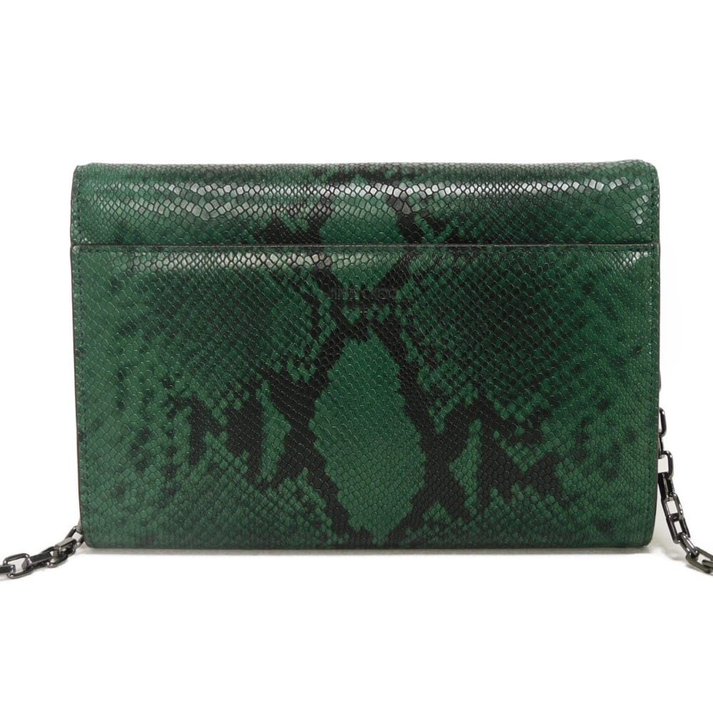 JIMMY CHOO ジミーチュウ ヴァレンヌ チェーン バッグ 新ロゴ スネーク