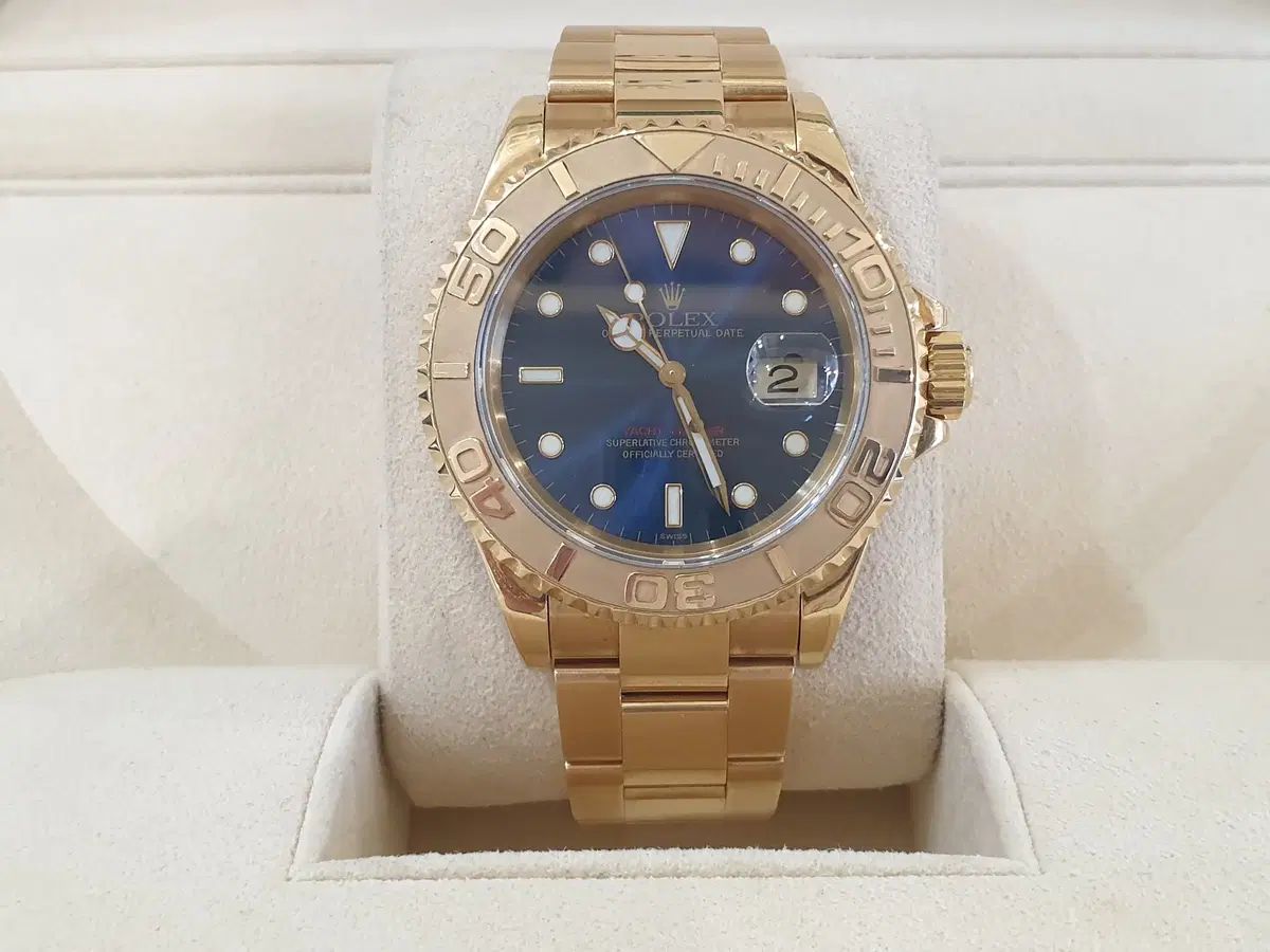 ROLEX ヨットマスター1 116628 金丸のままデニム版
