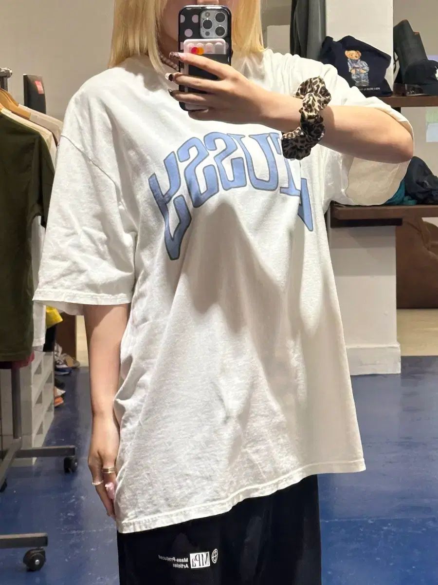 STUSSY ステューシー アーチロゴ 半袖Tシャツ