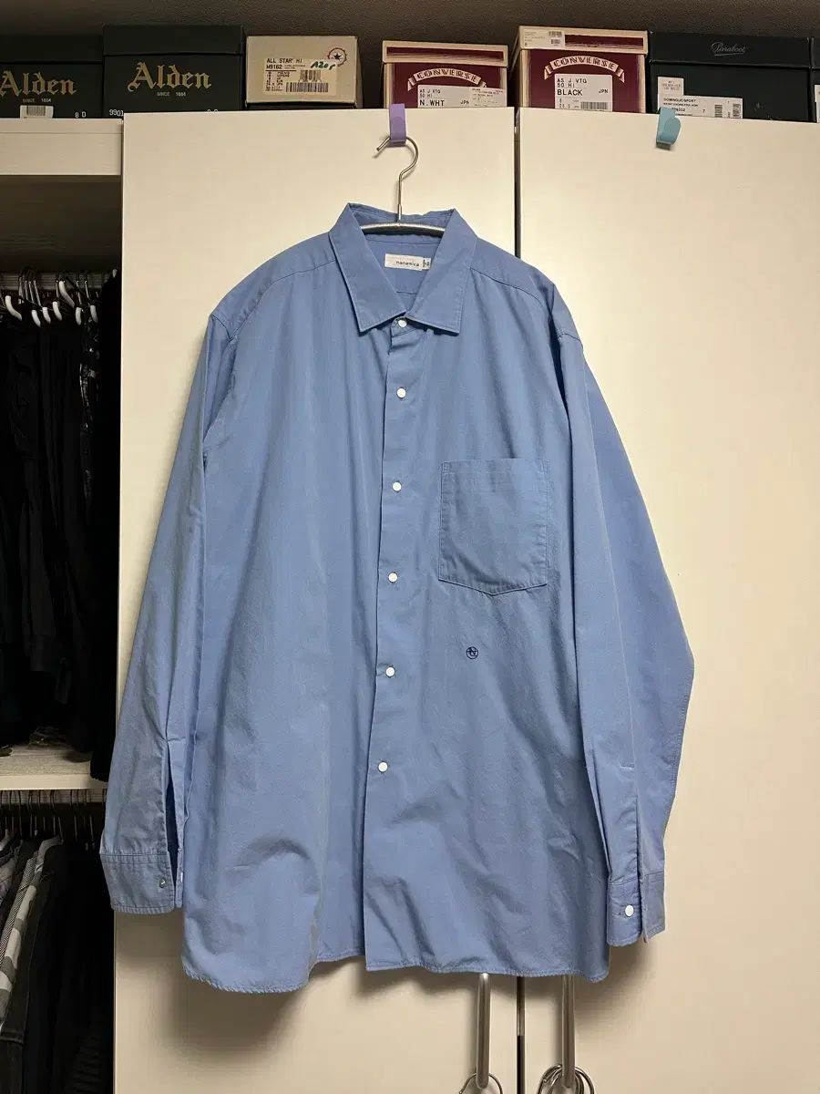 nanamica WIND AND WISH シャツ ソックス COLOR m