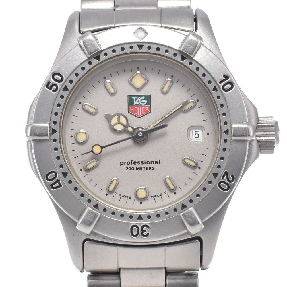 タグホイヤー TAG HEUER WE1411-R プロフェッショナル 200M グレー クォーツ レディース 腕時計 M#148301