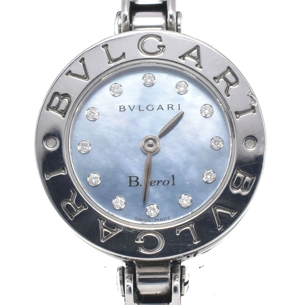 ブルガリ BVLGARI BZ22S B-Zero1 12P ダイヤモンド ブルーシェル