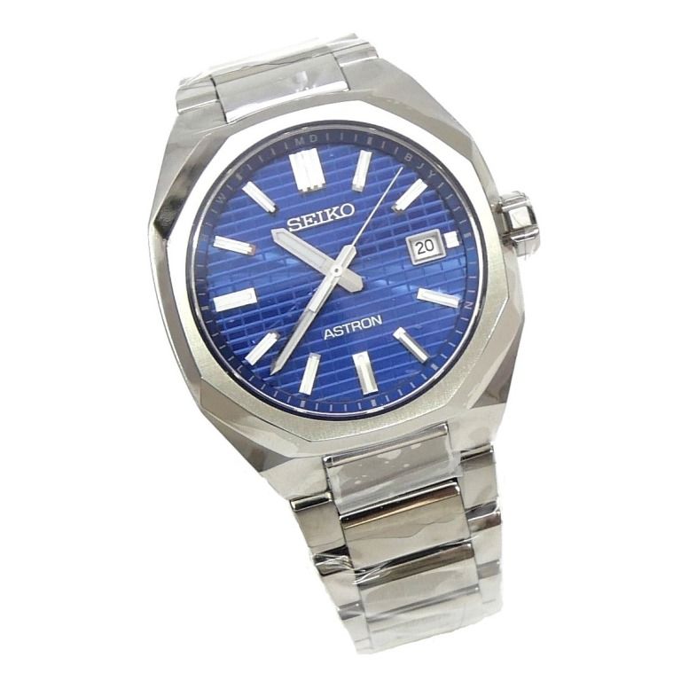 セイコー SEIKO アストロン ネクスター ソーラー電波 SBXY061 ブルー盤 チタン
