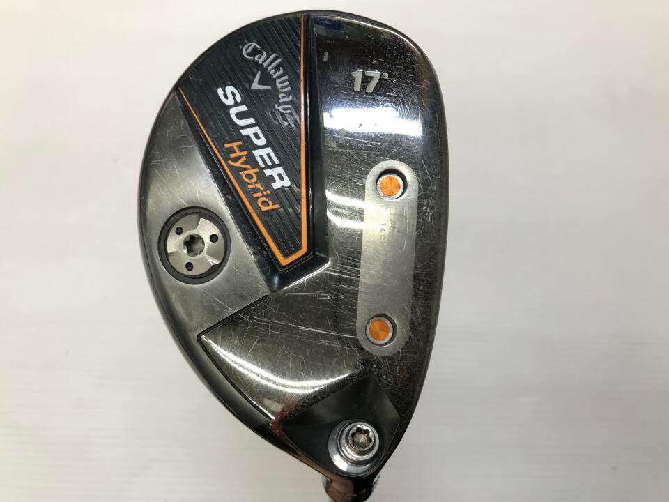 キャロウェイ　【訳あり】SUPER Hybrid　17度　Diamana h45　UNIフレックス　ユーティリティ　中古【最短即日発送】
