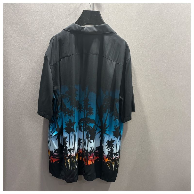 新品】CELINE セリーヌ Shirts Black ハワイアン アロハシャツ - メルカリ