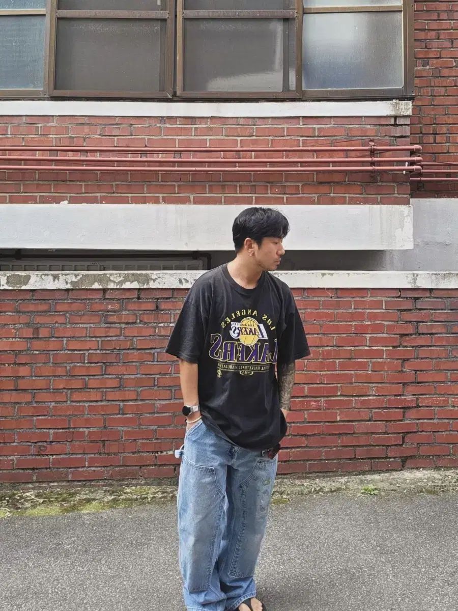 Gildan LA Lakers ギルダン レイカーズ 半袖Tシャツ