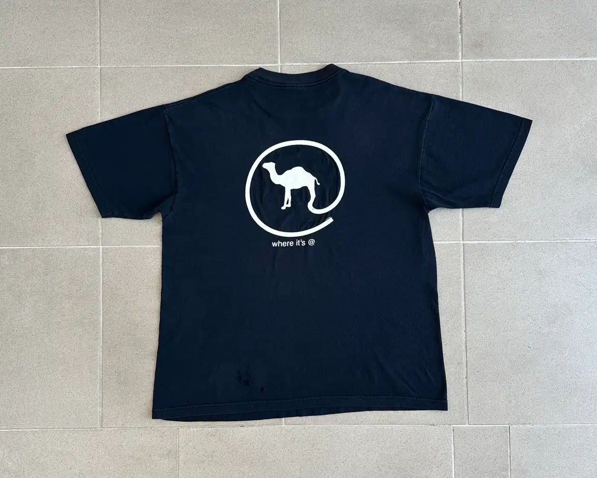 90s ヴィンテージ キャメル シガレット Tシャツ XL