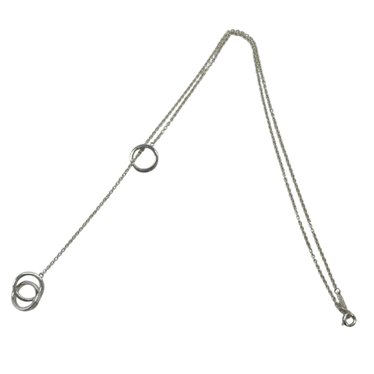 美品 TIFFANY&Co. ティファニー 1837 インターロッキング サークル 
