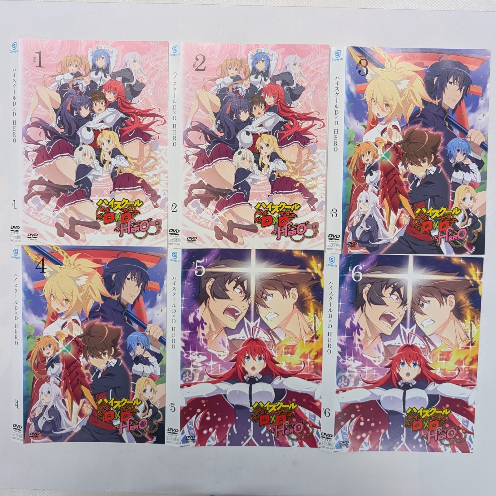 ハイスクールDxD DVD 1 2 3 4 期 全巻24巻セット ハイスクールD×D DVD TV版全24巻 - メルカリ