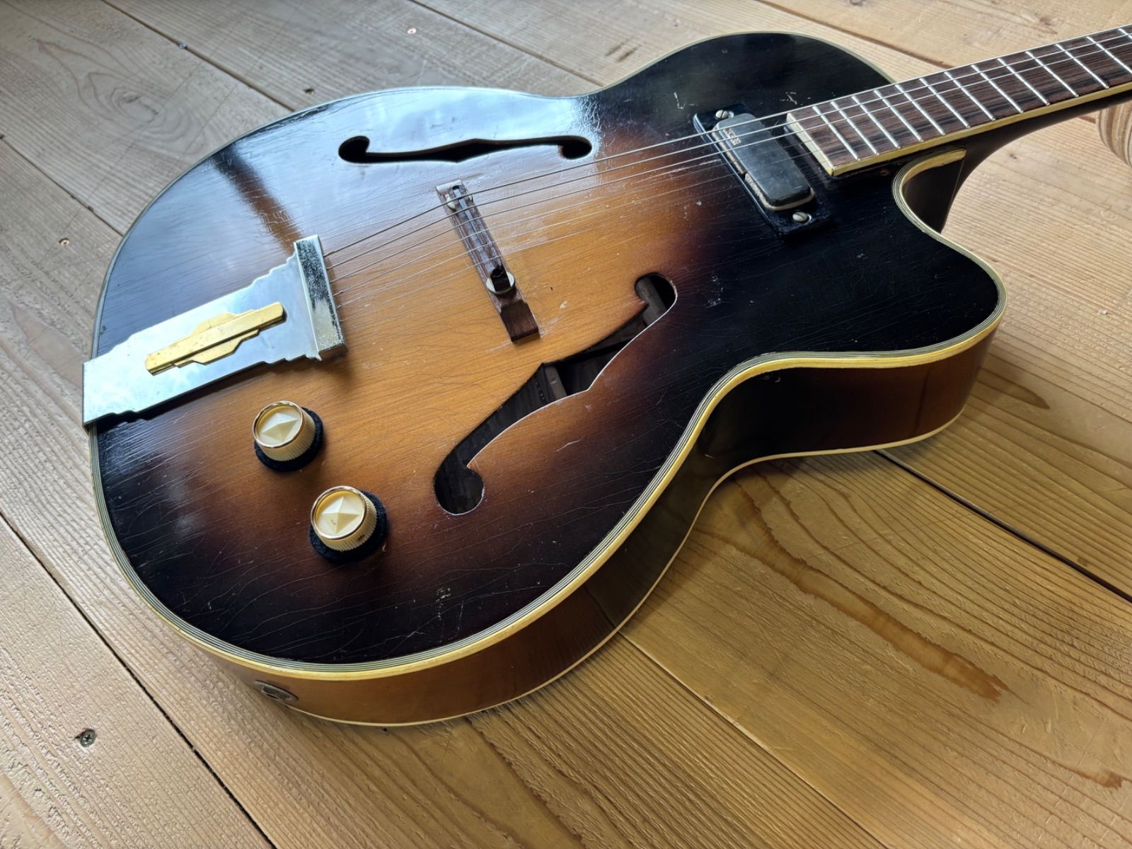 TEISCO EP-11 テスコ フルアコースティックギター - メルカリ