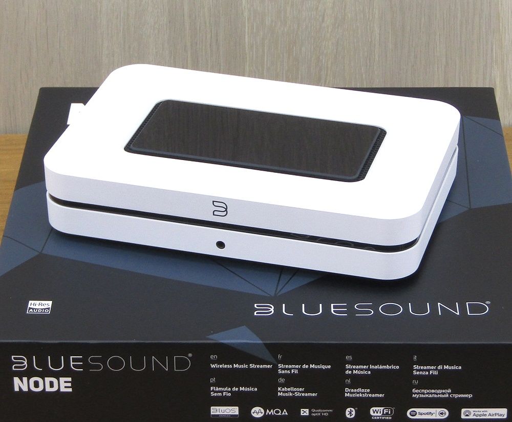 Bluesound NODE N130 ワイヤレスミュージックストリーマー ブルーサウンド ホワイト ハイレゾ対応 Bluetooth搭載 34,320円