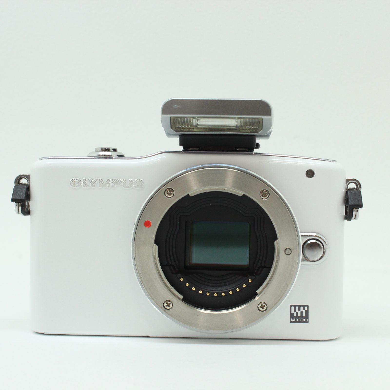 訳あり】 OLYMPUS PEN E-PM1 ホワイト - メルカリ