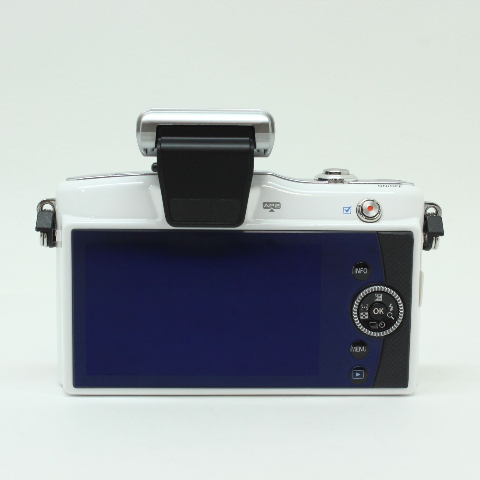 訳あり】 OLYMPUS PEN E-PM1 ホワイト - メルカリ