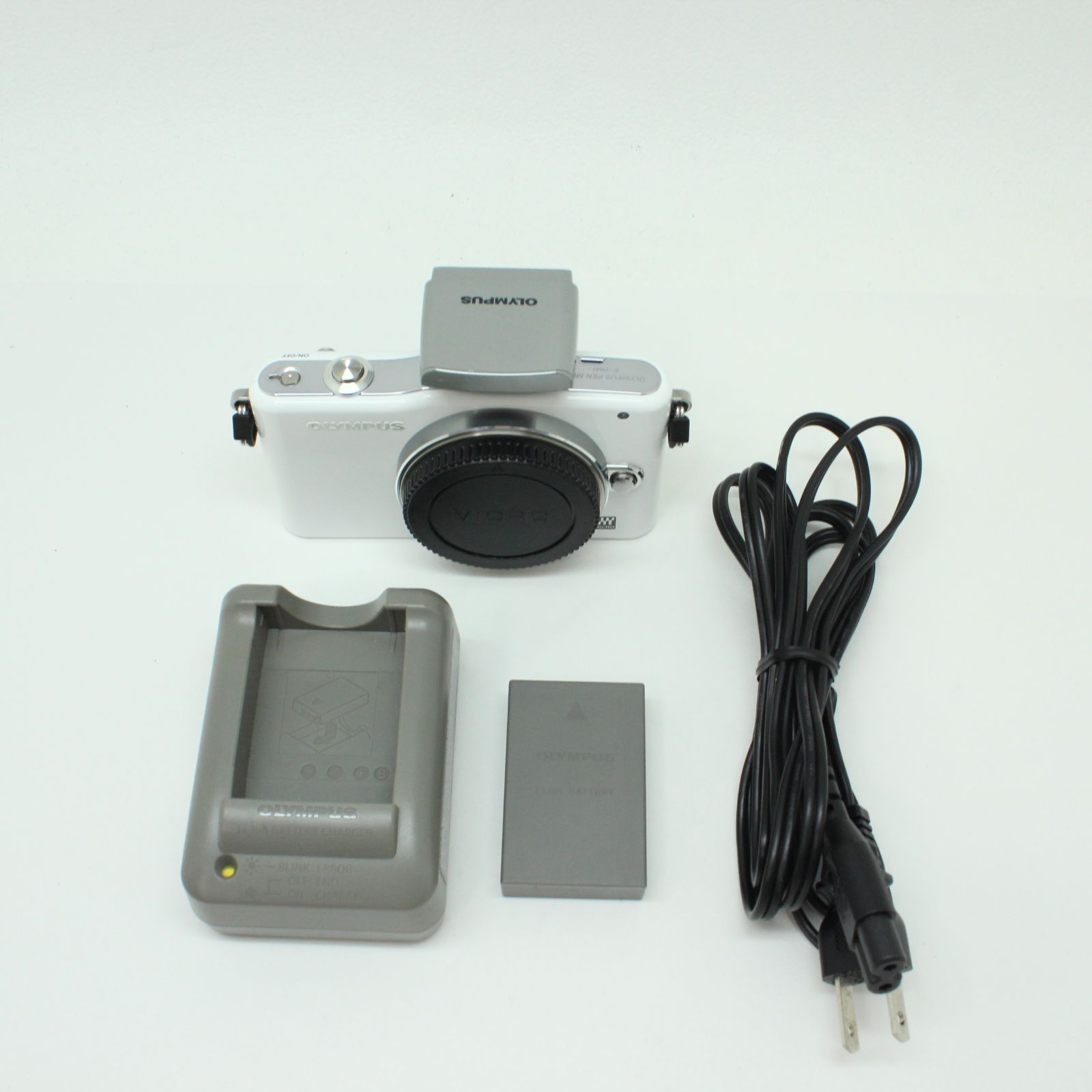 訳あり】 OLYMPUS PEN E-PM1 ホワイト - メルカリ