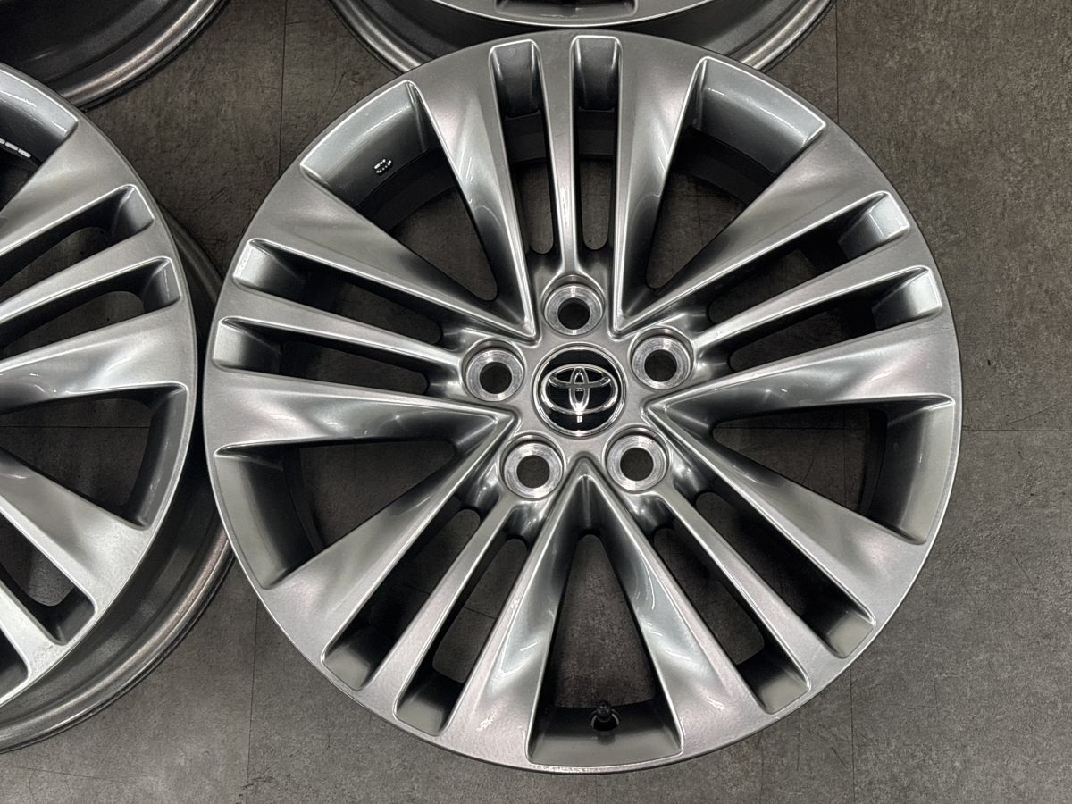 トヨタ純正 40系アルファード 18×7J +40 PCD120/5H 1本販売 新車外し品】トヨタ 40 アルファード Zグレード 純正 18in 7J +40
