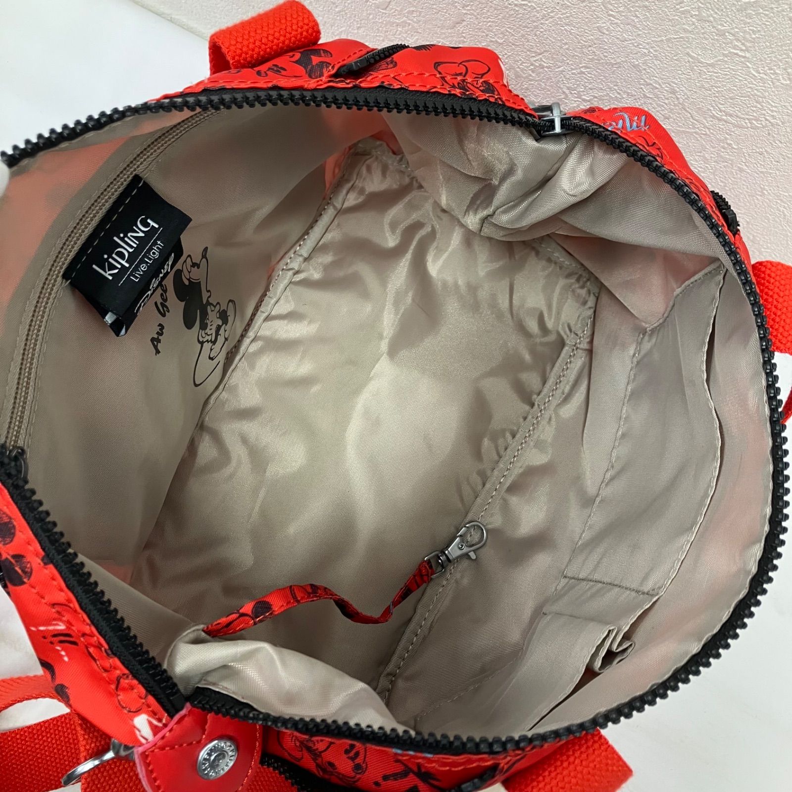 5054 【美品】 Kipling キプリング ディズニー DISNEY コラボ 2way 