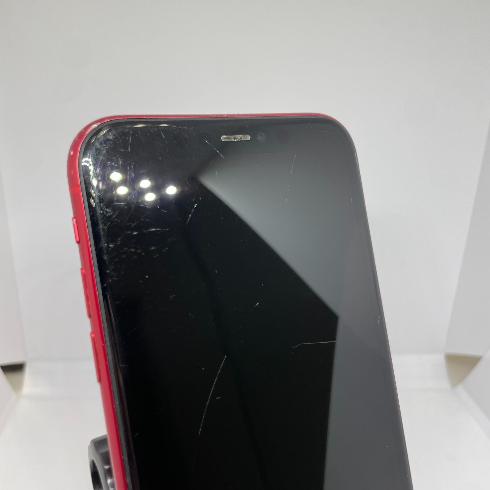 Phone11 64GB レッド ジャンク 画面不良 iPhone11 64GB レッド ジャンク 画面傷・液晶焼け - メルカリ