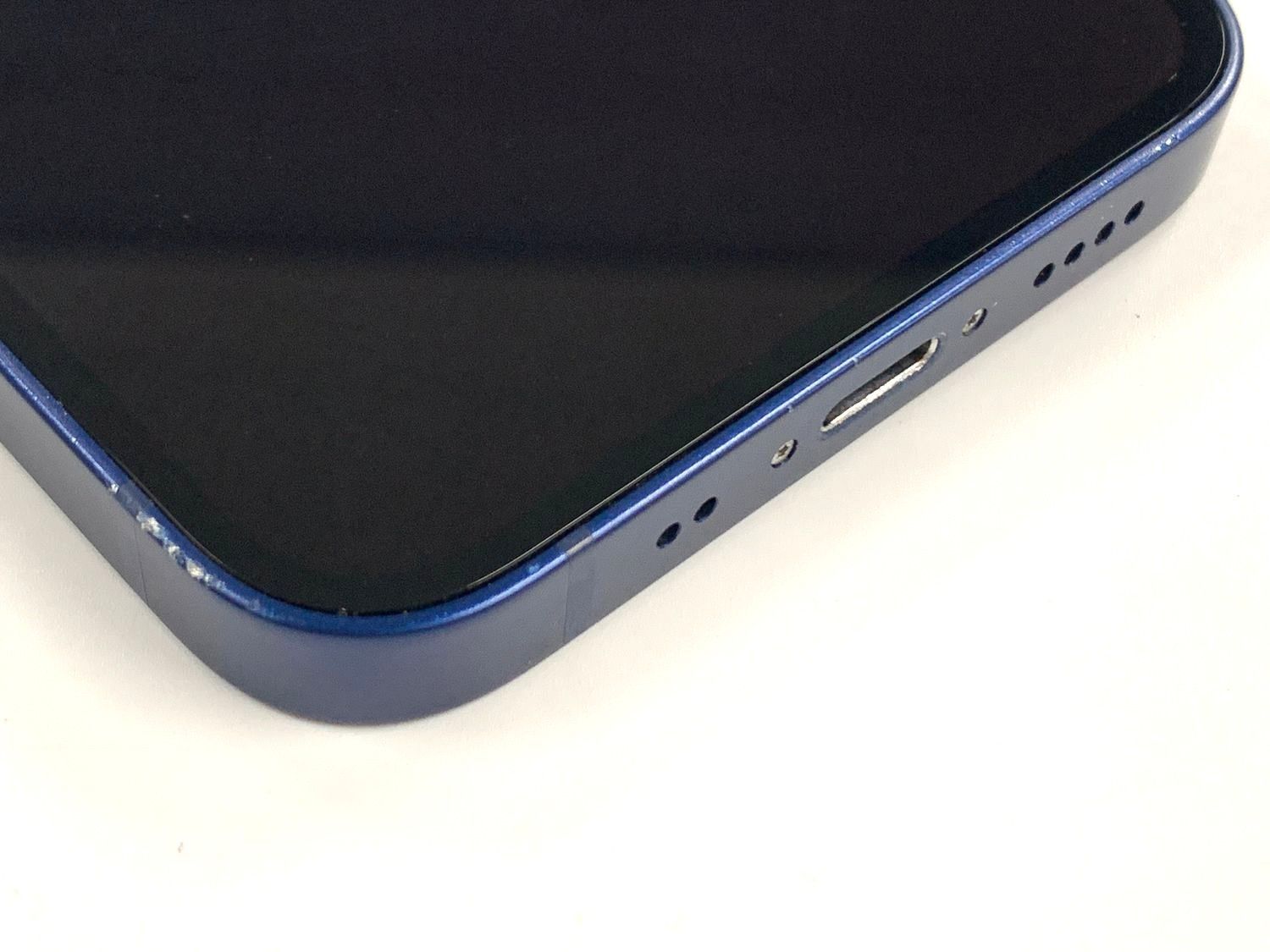 iPhone12mini 128GB ブルー SIMフリー バッテリー85% - メルカリ