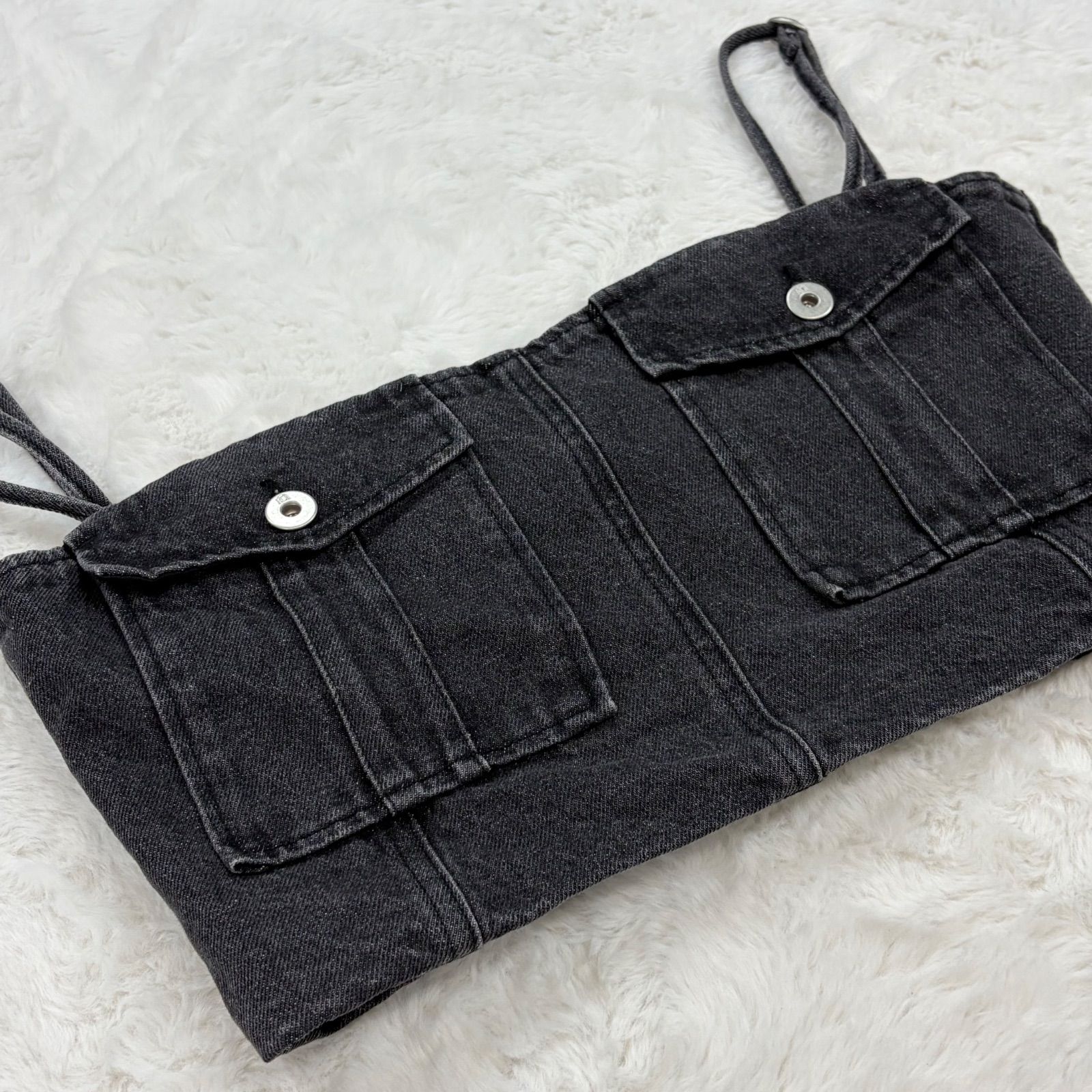 【早い者勝ち】アメリヴィンテージ デニム AMERI Vintage BUSTIER DENIM アメリ ヴィンテージ ビスチェ デニム