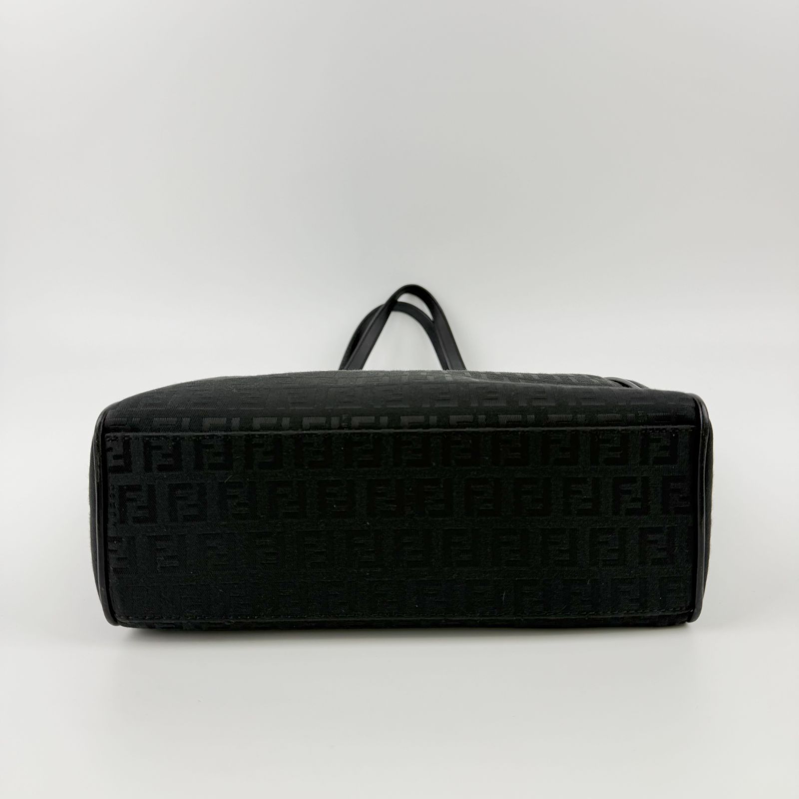 中古】FENDI フェンディ ズッカ柄 FFロゴ トートバッグ キャンバス
