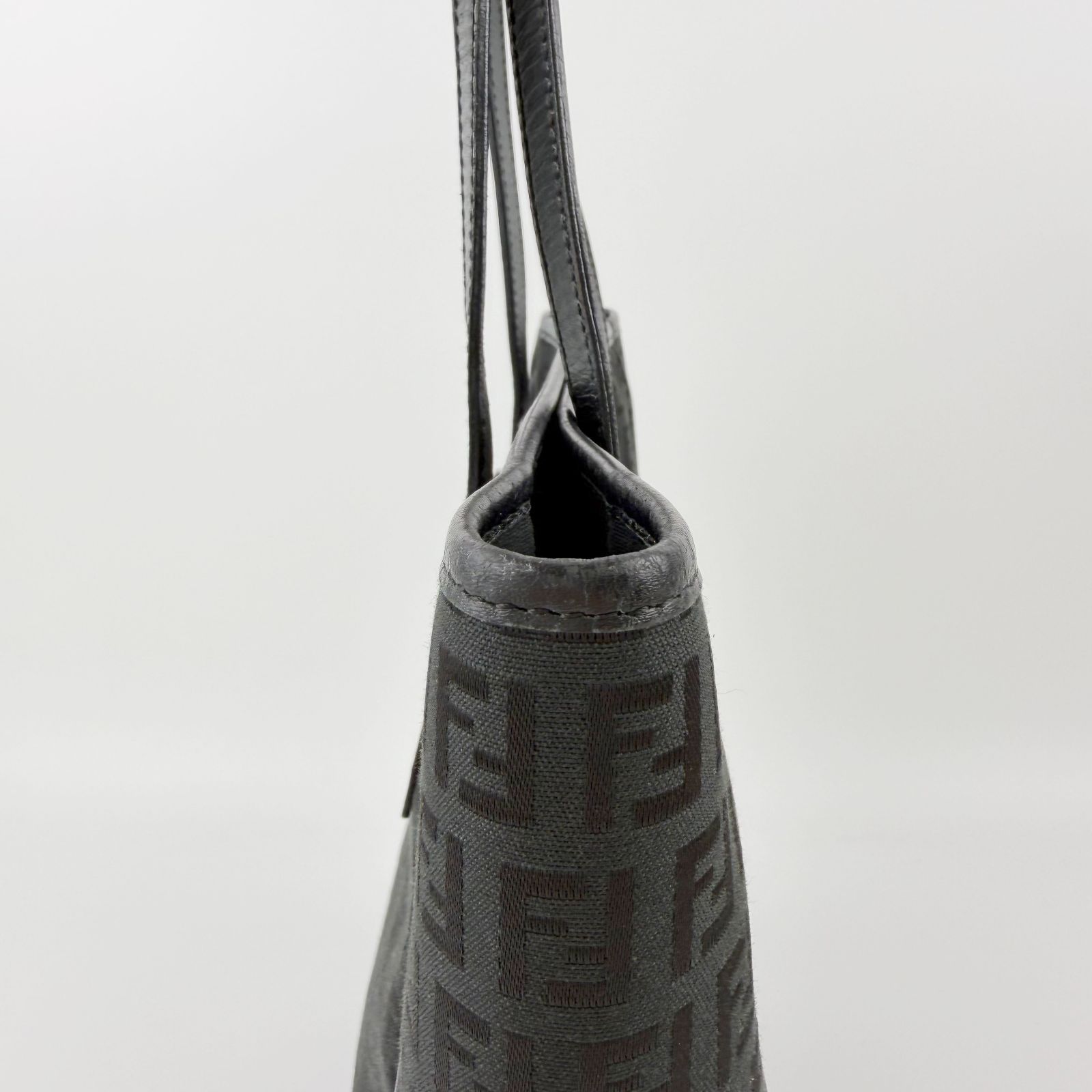 中古】FENDI フェンディ ズッカ柄 FFロゴ トートバッグ キャンバス