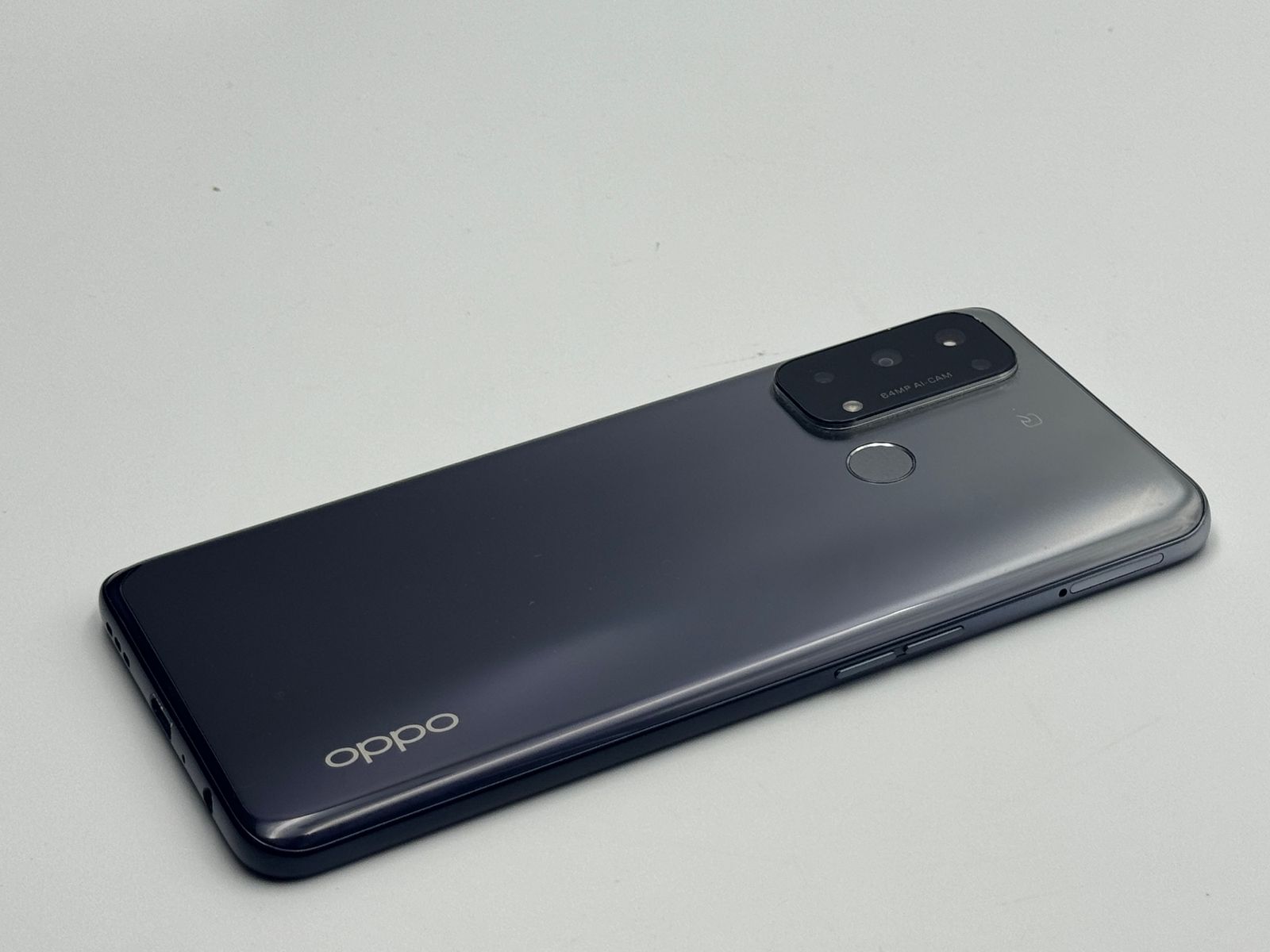 【中古C】OPPO Reno5 A CPH2199 シルバーブラック SIMフリー 白ロム