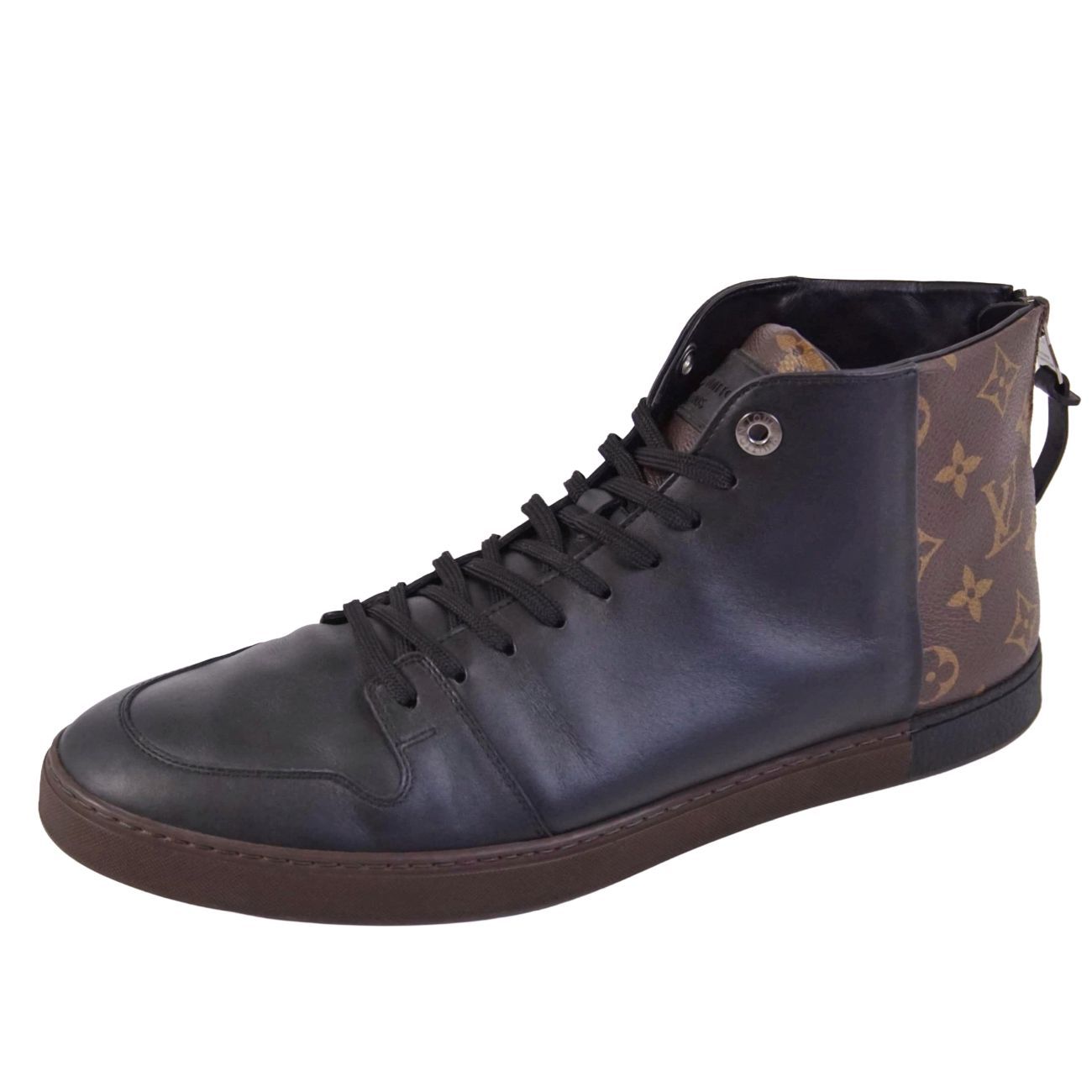 美品 ルイヴィトン LOUIS VUITTON スニーカー ハイカット モノグラ