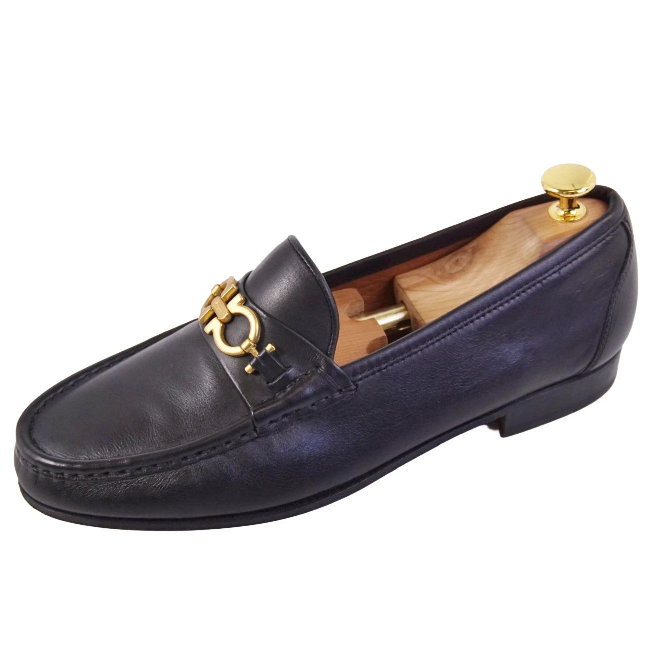 美品 サルヴァトーレ フェラガモ Salvatore Ferragamo ローフ