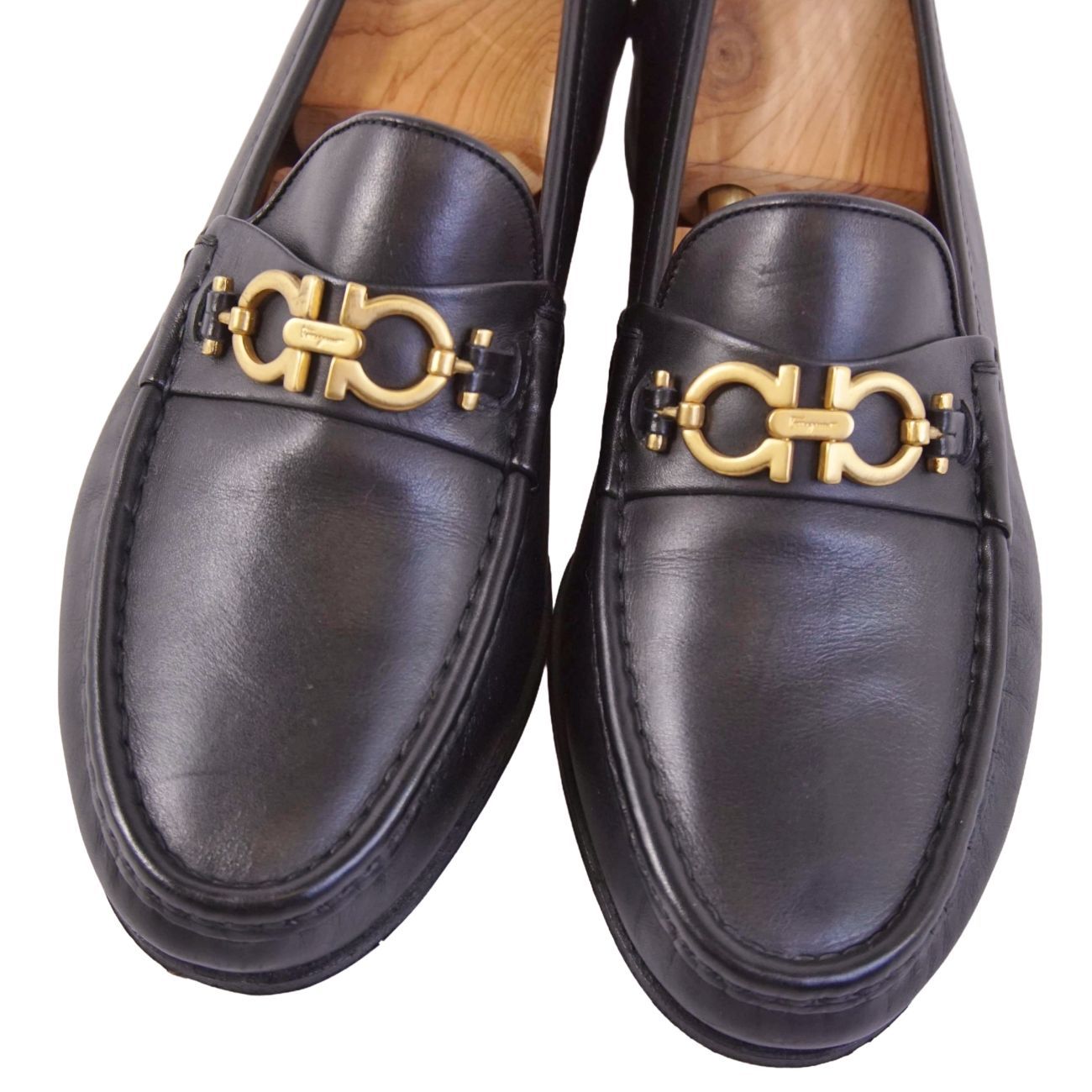 靴/シューズ 美品 サルヴァトーレ フェラガモ Salvatore Ferragamo 